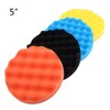 LANCHEN 4Pcs 5 inch (125mm) Buffing Polishing Sponge Pad Kit