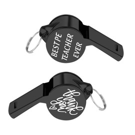 FOTAP PE Teacher Gift Coaches Whistle PE Teacher Appreciation Gifts Best Teacher Ever Gift Thank You for PE Teacher Teacher's Day Gifts (PE TEACHER)