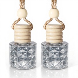 Veloz Car Air Freshener for Women and Men 2 Pack Hanging Cute Car Accessories for Women Interior- Vanilla Cream Fragrance Car Diffuser, 45+ Days Long Lasting Fragrance Car Fresheners