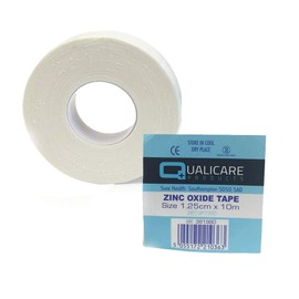 Qualicare Zinc Oxide Tape - 1.25cm x 10m