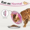 Supet Cat Cone Collar Soft Comfortable Adjustable Waterproof cat recovery