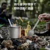 (Pure Titanium) Ultra Lightweight Portable Titanium Spoon & Fork Cutlery