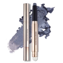 Erinde Shimmer Eyeshadow Stick, Single Eyeshadow, Glitter Eyeshadow Pencil Crayon, White Cream Eyeshadow Stick Pencil, Pearlescent Sleeper Eye Shadow for Eye Makeup 10#
