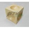 JTS Wood Dapping Block Wooden Doming Cube 2" Square Cube