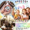 Bememo 100 Pcs Jesus Toys Original Design Mini Rubber Little