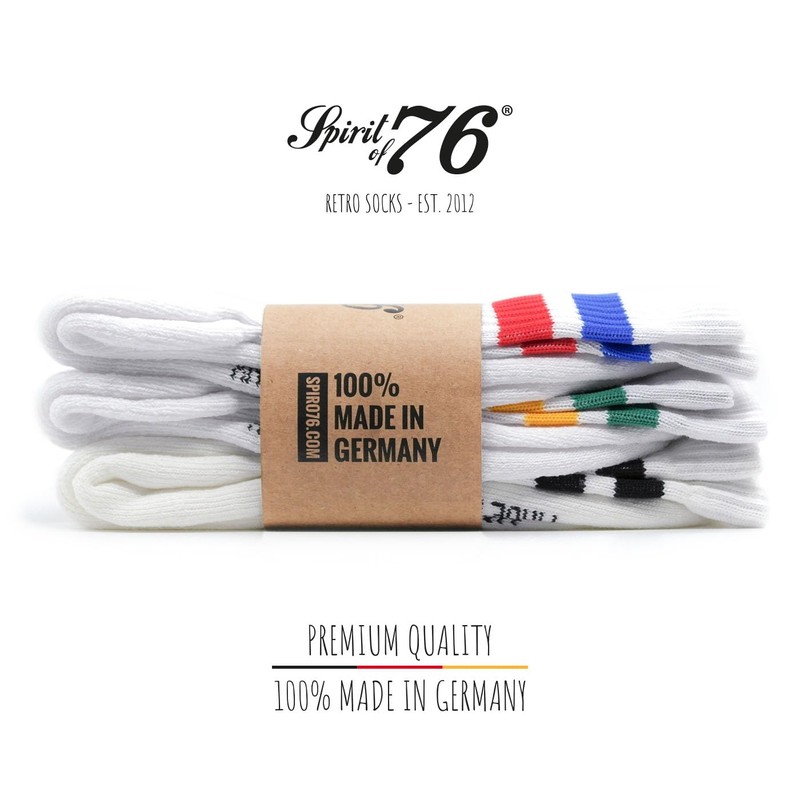 Spirit of 76 Tennis Socks 100% Made in Germany (3