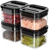 MR.SIGA 4 Pack Airtight Food Storage Container Set, BPA Free