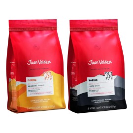Café Juan Valdez 2 Pack Colina Y Volcan Molido 250g C/u
