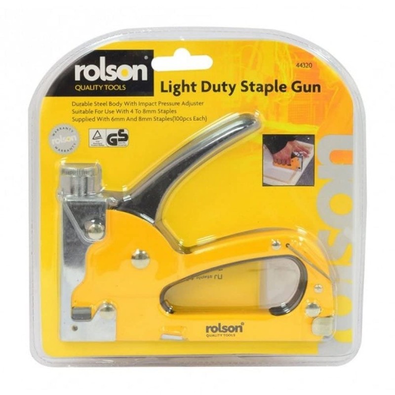 Rolson 44320 Light Duty Staple Gun