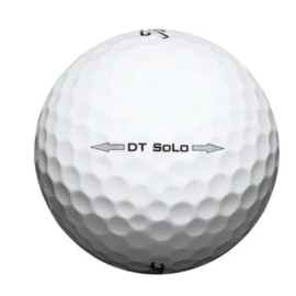 Recycled Used Golf Balls for Titleist DT Solo White Golf Balls in Value Condition AAA Quality (24)