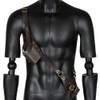 IBLUELOVER Medieval Leather Sword Frog Adjustable Viking Sword Holster Holder