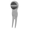 Portable Metal Golf Divot Repair Tool Putting Green Fork with