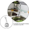 Extensor de Grifo Giratorio Plata, para Fregadero de Cocina
