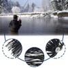 EMSea 10Pcs Fishing Umbrella Skirts Spinnerbait Replacement Fishing Skirt 88