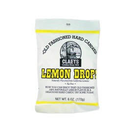 Claeys (5) Bags Claey's Lemon Old Fashioned Sanded Hard Candy Bag Free Shipping