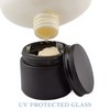 2oz Black Coated Glass Jars 12pk; Cosmetic Balm Jars w/