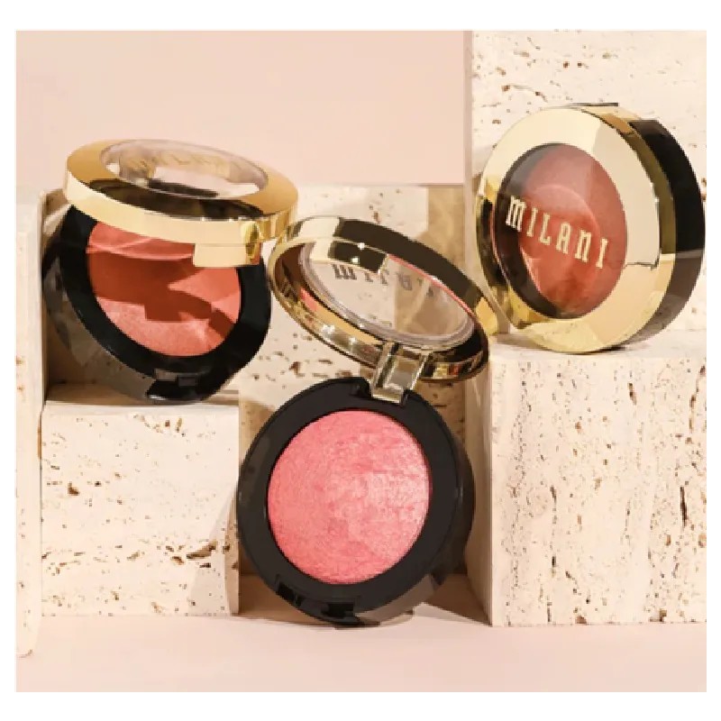 Rubor Milani Baked Blush Luminoso Satinado Vegano Cruelty Free