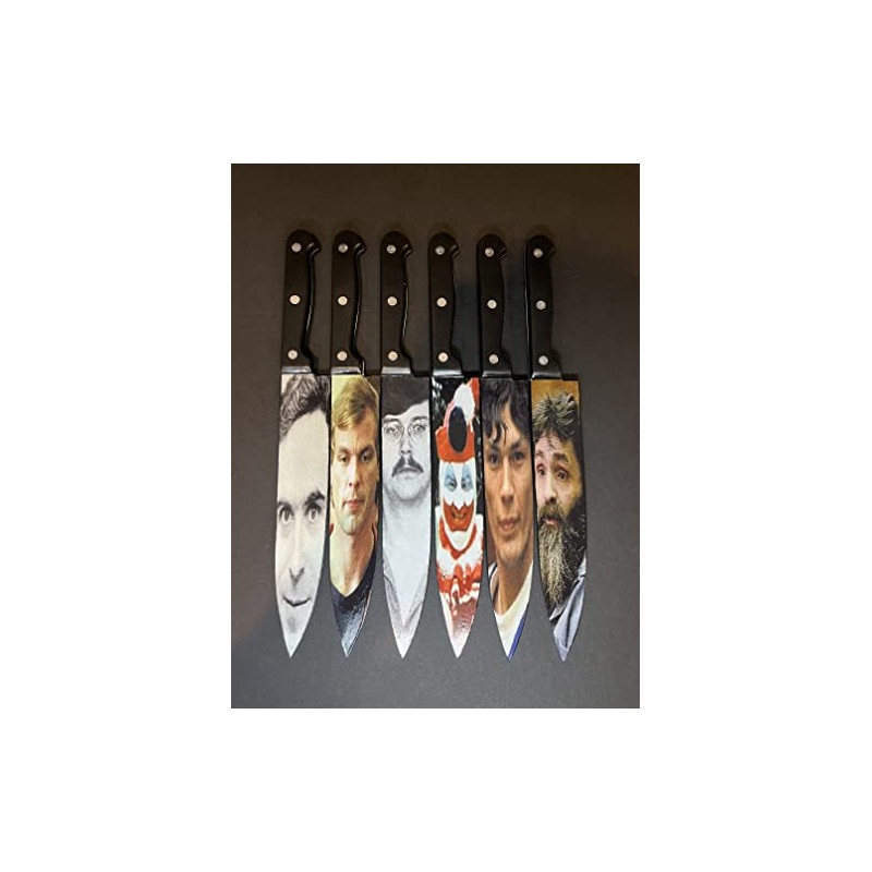 Serial Killer Horror Kitchen 6 Chef Knife Set