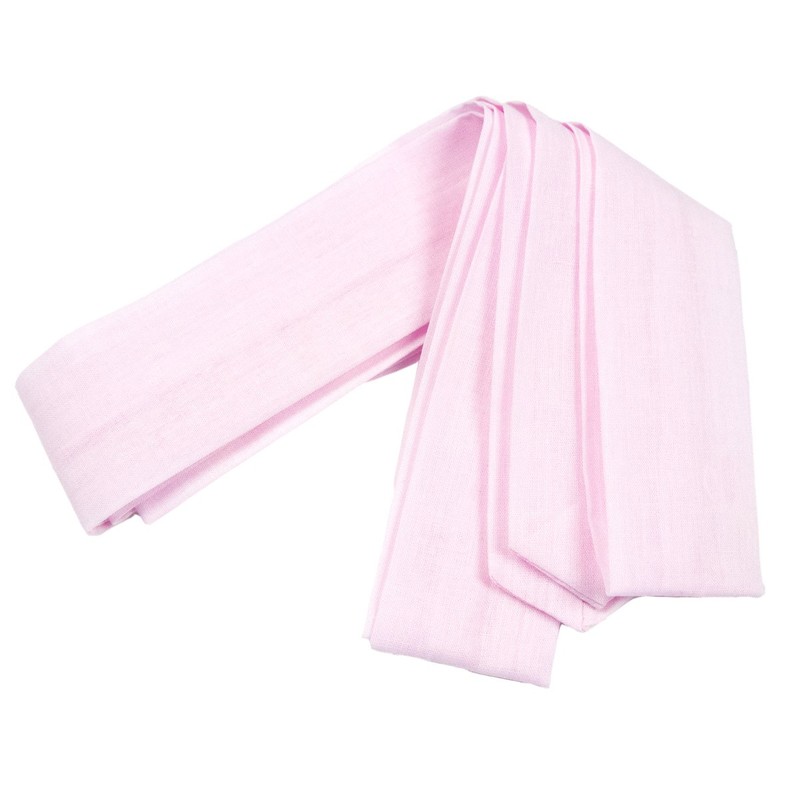 Kyoetsu Simple Waist Straps, White/Pink, Set of 3, Pink