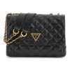 GUESS Giully 2 Compartment Convertible Flap Black, black