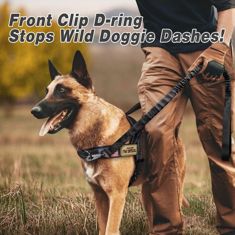Forestpaw No Pull Dog Harness with Large Handle,Slip on Reflective