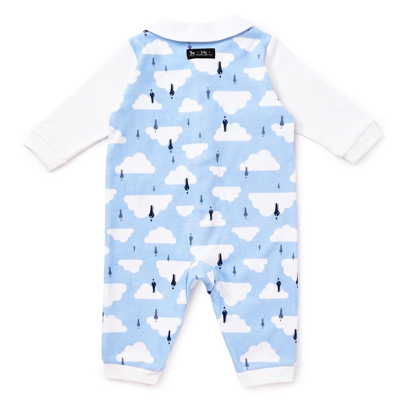 COLORFUL CANDY STYLE おくるみ・スタイ（丸型タイプ）・ロンパース 3点セット ジェントルマンセット B8010100-BTR