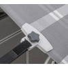 Preiswert&Gut Awning Clamp, 4 Pieces Tarpaulin Holder, Carpet Holder, Carpet