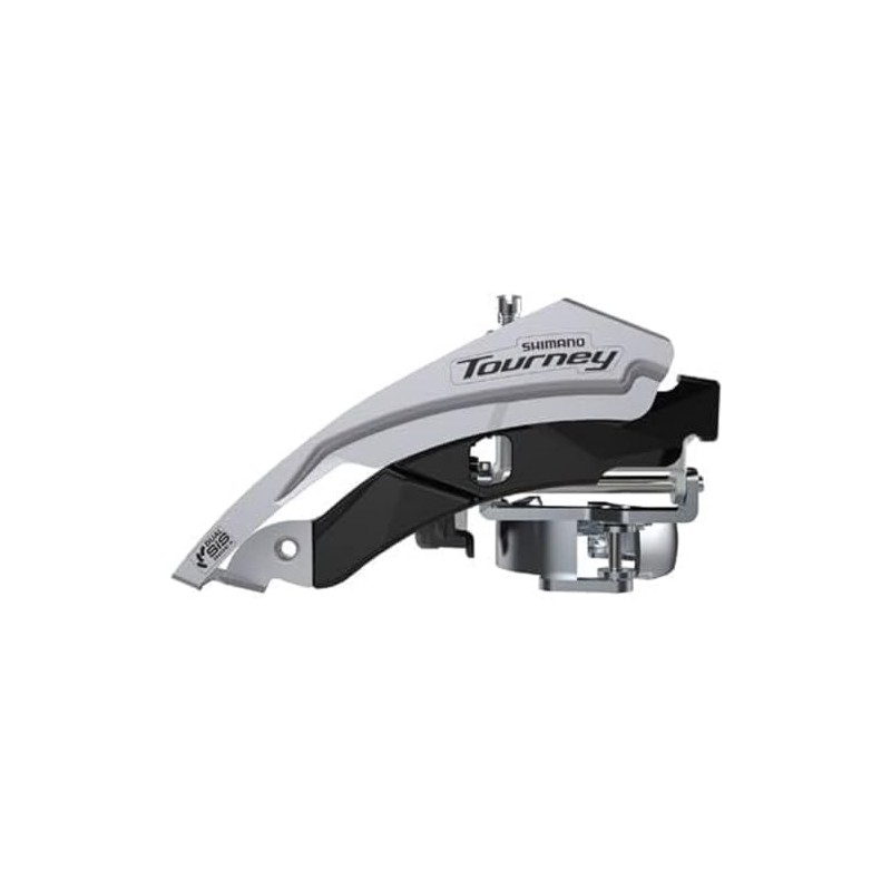 FD-TY601 Tourney front mech, triple, top swing, dual pull, 63-66,
