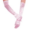 Wobe Long Opera Party 20s Satin Gloves Stretchy Adult Size