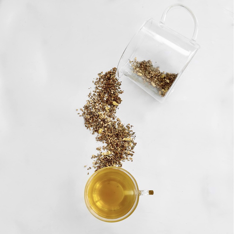 Deconges Tea, Holy Basil Ginger Licorice Tea with Organic Ingredients,