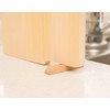 Umezawa 205612 Aomori Hiba Wooden Cutting Board with Stand, Medium,