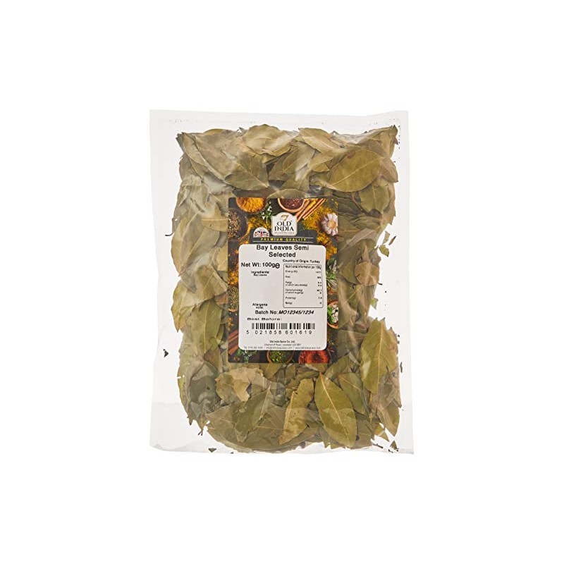 Old India Bay Leaves Semi Selected 100g