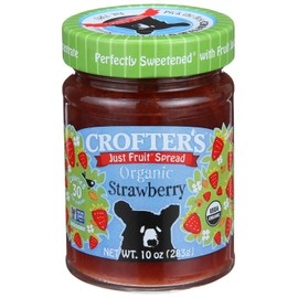 Crofter's Organic, Organic, Just Fruit Spread, Strawberry, 10 oz(Pack of 3)