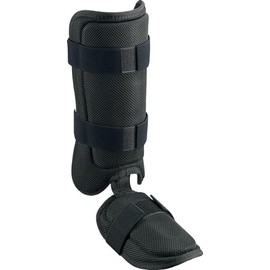 ZETT BLL320AK2 Baseball Hitter Leg Guard, Left and Right Use, Black (1900), Made in Japan
