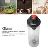 Elektrischer Milchmixer, Milchaufschäumer, Kaffee-Milchaufschäumer mit Glasbecher für Kaffee, Latte, Cappuccino,