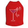 Drink & Shoe - Dog Tank, M Red