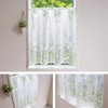 Sunny day fabric Botanical Flower Cafe Curtain 100cm Wide x