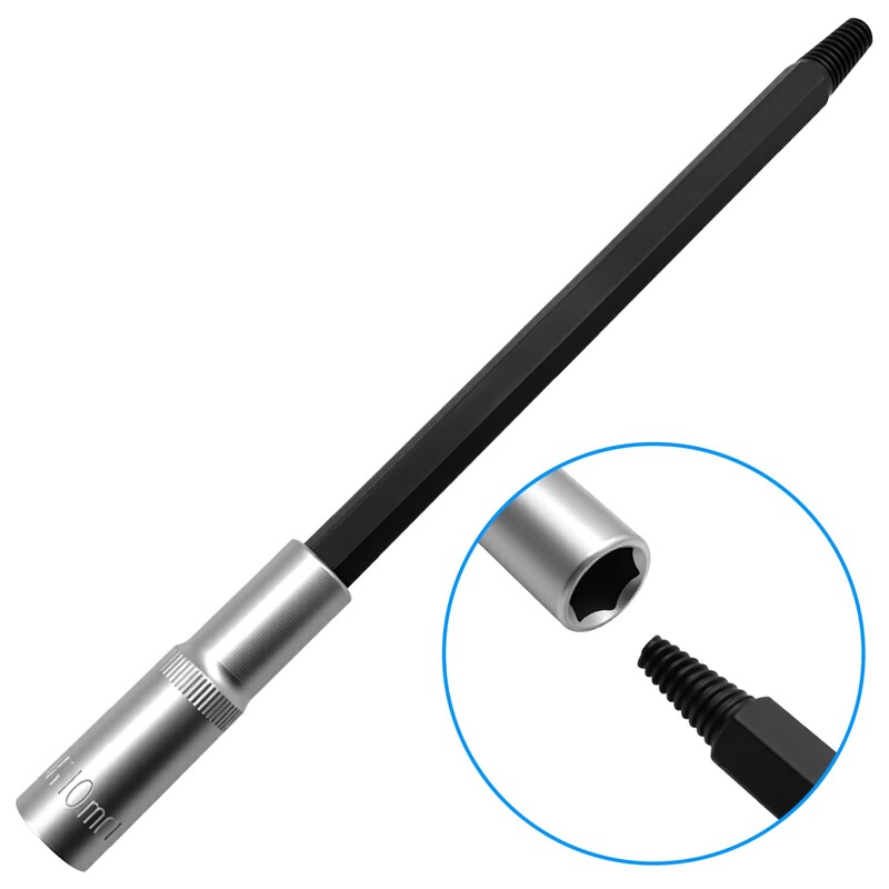 ZKTOOL Spark Plug Removal Tool, Broken Spark Plug Removal Tool,