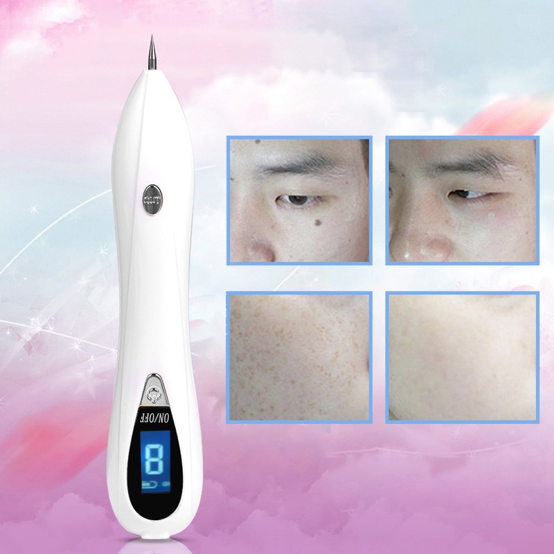 USB Rechargeable Mole Spot Freckle Tattoo Removal Pen Adjustable Beauty