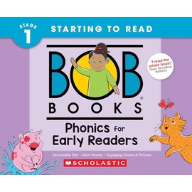Bob Books - Phonics for Early Readers Hardcover Bind-Up | Phonics, Ages 4 and up, Kindergarten (Stage 1: Starting to Read)