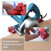 RUITOOL Circular Saw Guide Rail, Precision Aluminum Alloy Adjustable Cutting