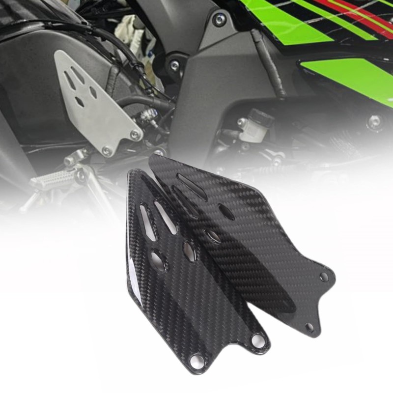 HEINMO Motorcycle 3K Real Carbon Fiber Foot Peg Compatible With