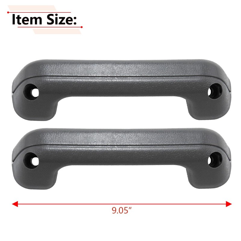 RLB-HILON 2PCS Armrest Door Pull Handle Compatible with Nissan Navara
