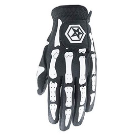 Asher Golf Premium Deathgrip Golf Gloves Regular Black LH Medium