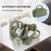 honitty Makeup Bag, Quilted Makeup Bag, Puffy Travel Make up