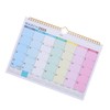 Operitacx Wall Calendar Flip Hanging Calendar 18 Month Daily Schedule
