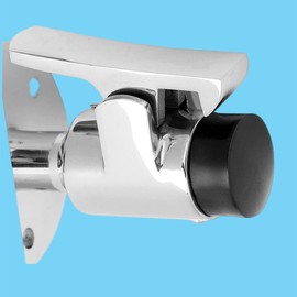 Stainless Steel 316 Boat Door Stop Stopper Catch Door Holder Floor Knob Yacht RV Motorhome Camper Spring Latch Marine Hardware W/Fastener (1Set)