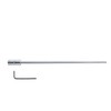 Artiwell Extension Rod for Bathroom Pop-Up Vertical/Horizontal Rods, 6 Inch