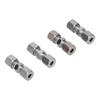 20pcs 35mm/1.38in Quick Connector Double Cutting Ring No Flanging for