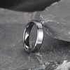 King Will BASIC Men 5mm Tungsten Carbide Wedding Ring Shiny